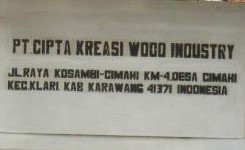 PT Cipta Kreasi Wood Industry